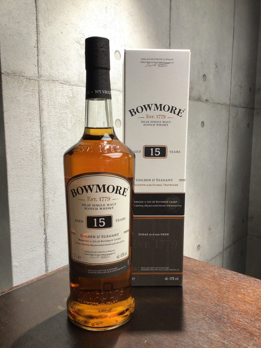 ボウモア 15年 ゴールデン＆エレガント – 元町WHISKY オンライン