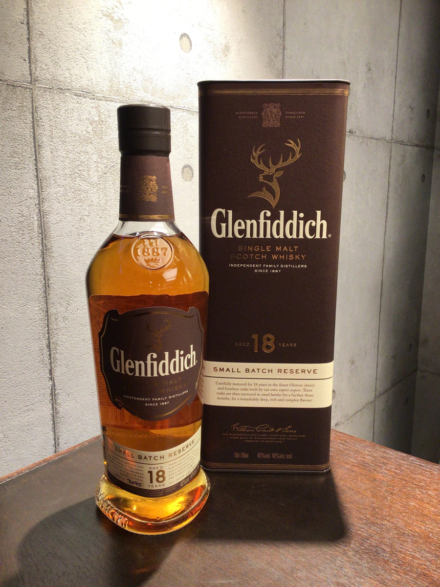 けいまろ空瓶Glenfiddich 18 グレンフィディック18年【空瓶】（箱付き