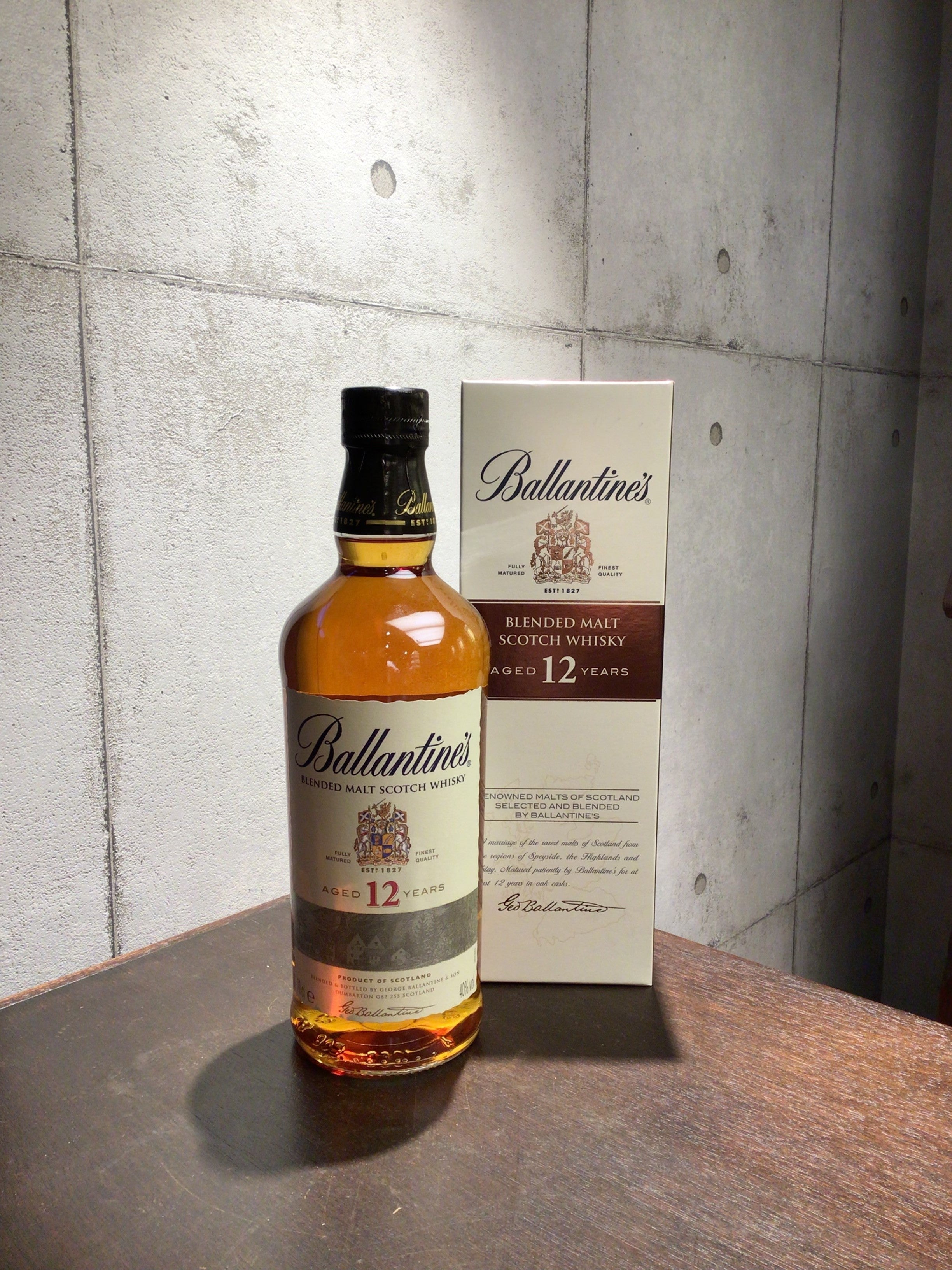 Ballantine's バランタイン12年 スコッチウイスキー 40° - 酒