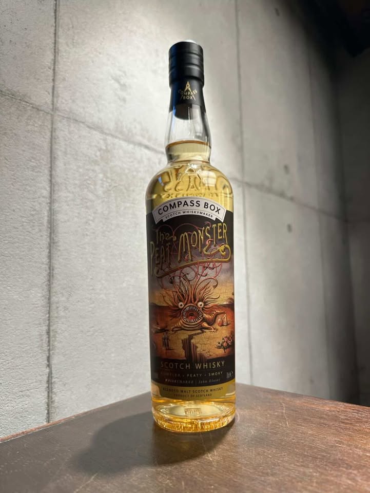 コンパスボックス　ピートモンスター&ビッグピート　700ml ウイスキー Amazon.co.jp: Compass Box ブレンデッドウイスキー コンパスボックス