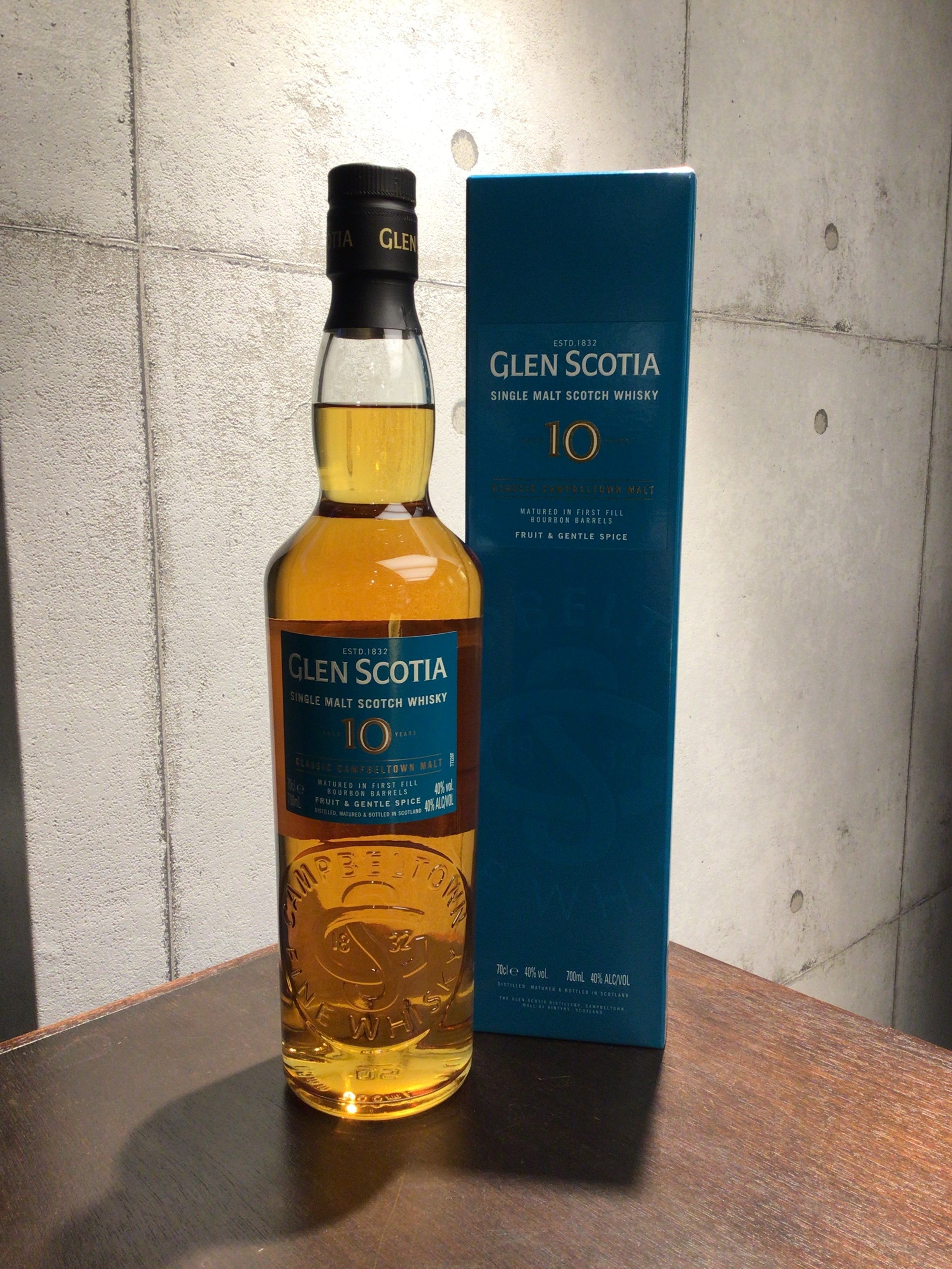 セール特価 GLEN SCOTIA グレンスコシア 10年 ノンピート 700ml カートン付き 40度 正規品 スコッチ ウィスキー イギリス 