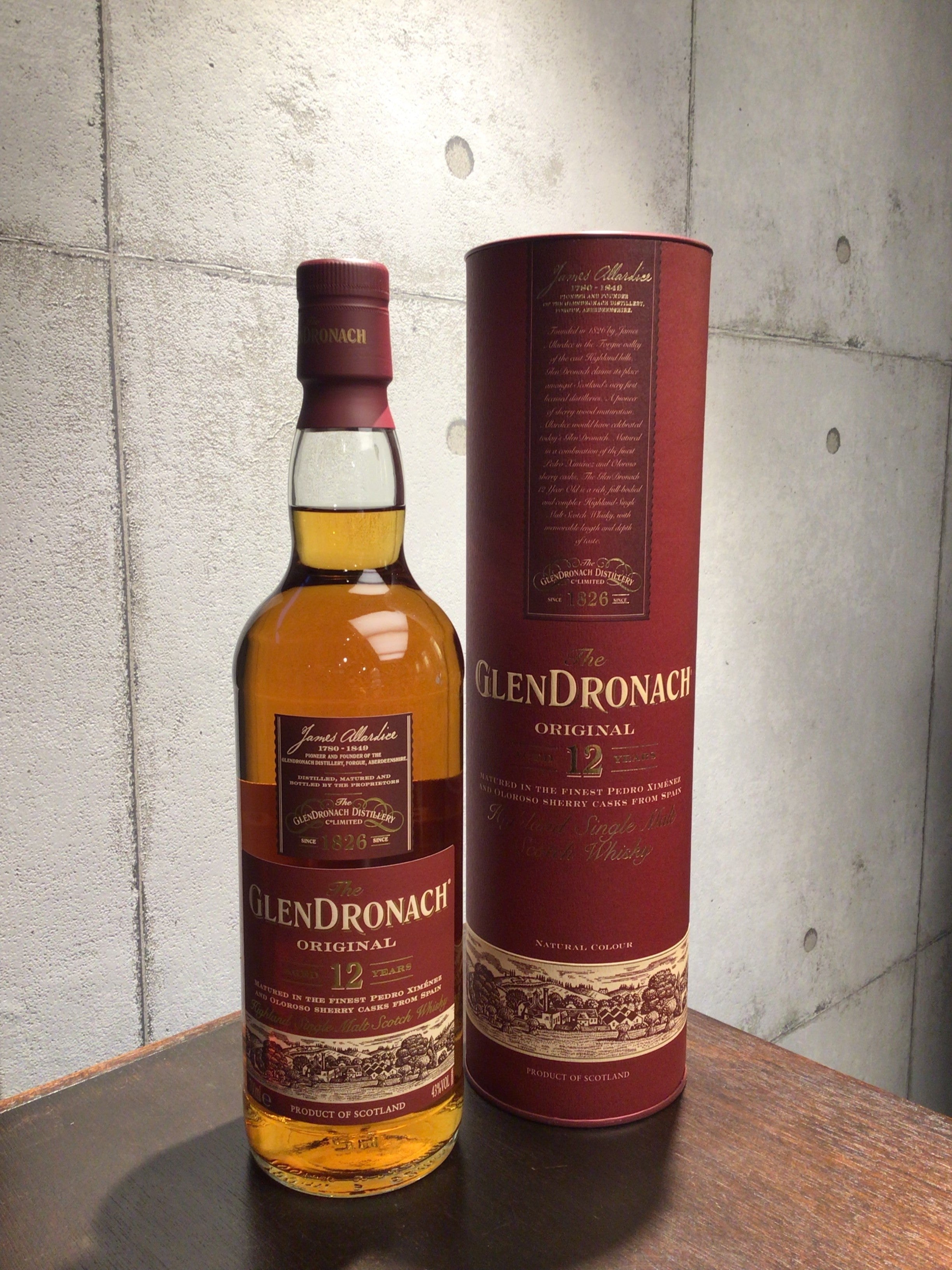 グレンドロナック12年　GlenDronach 12