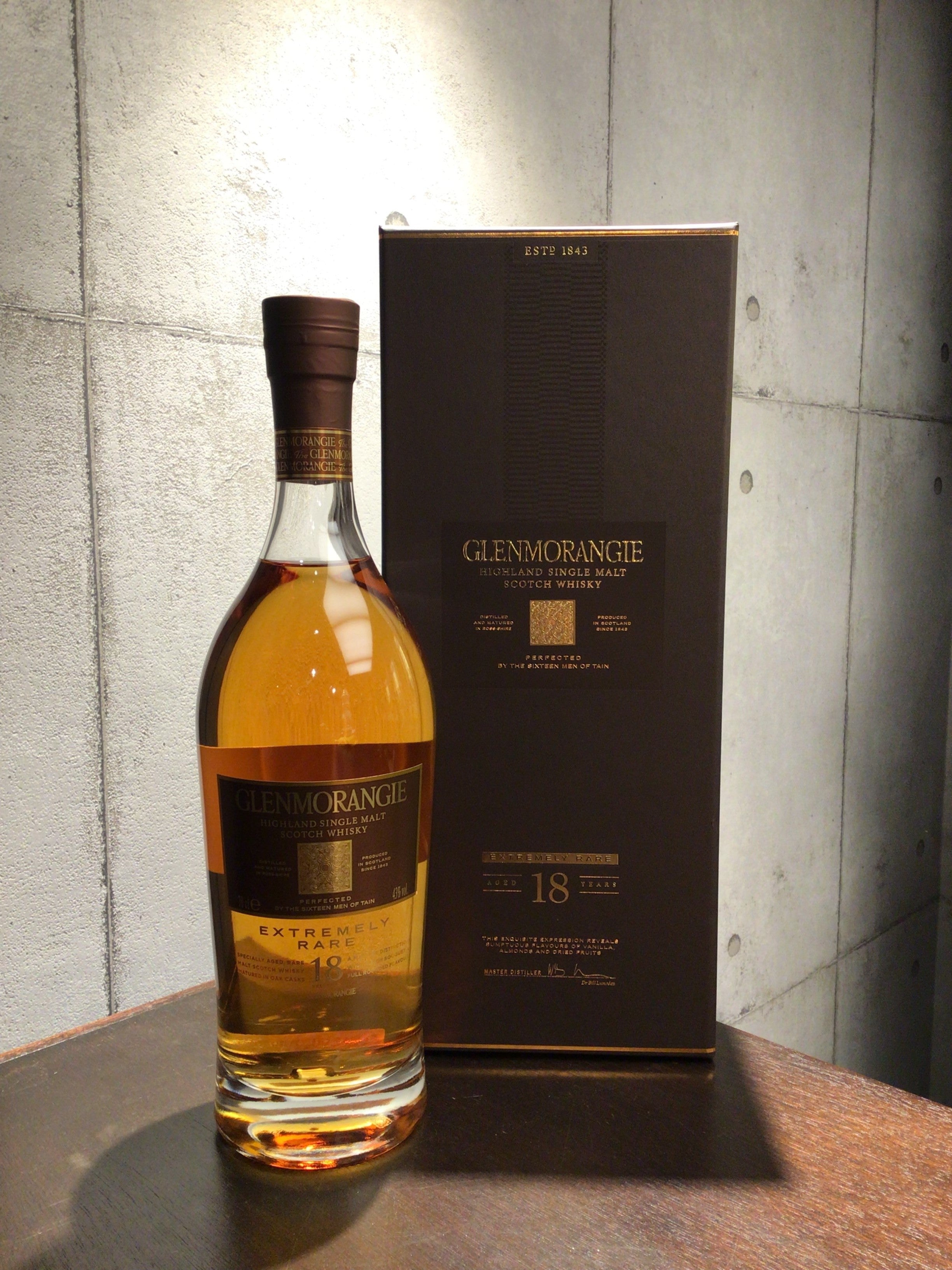 GLENMORANGIE 18years old