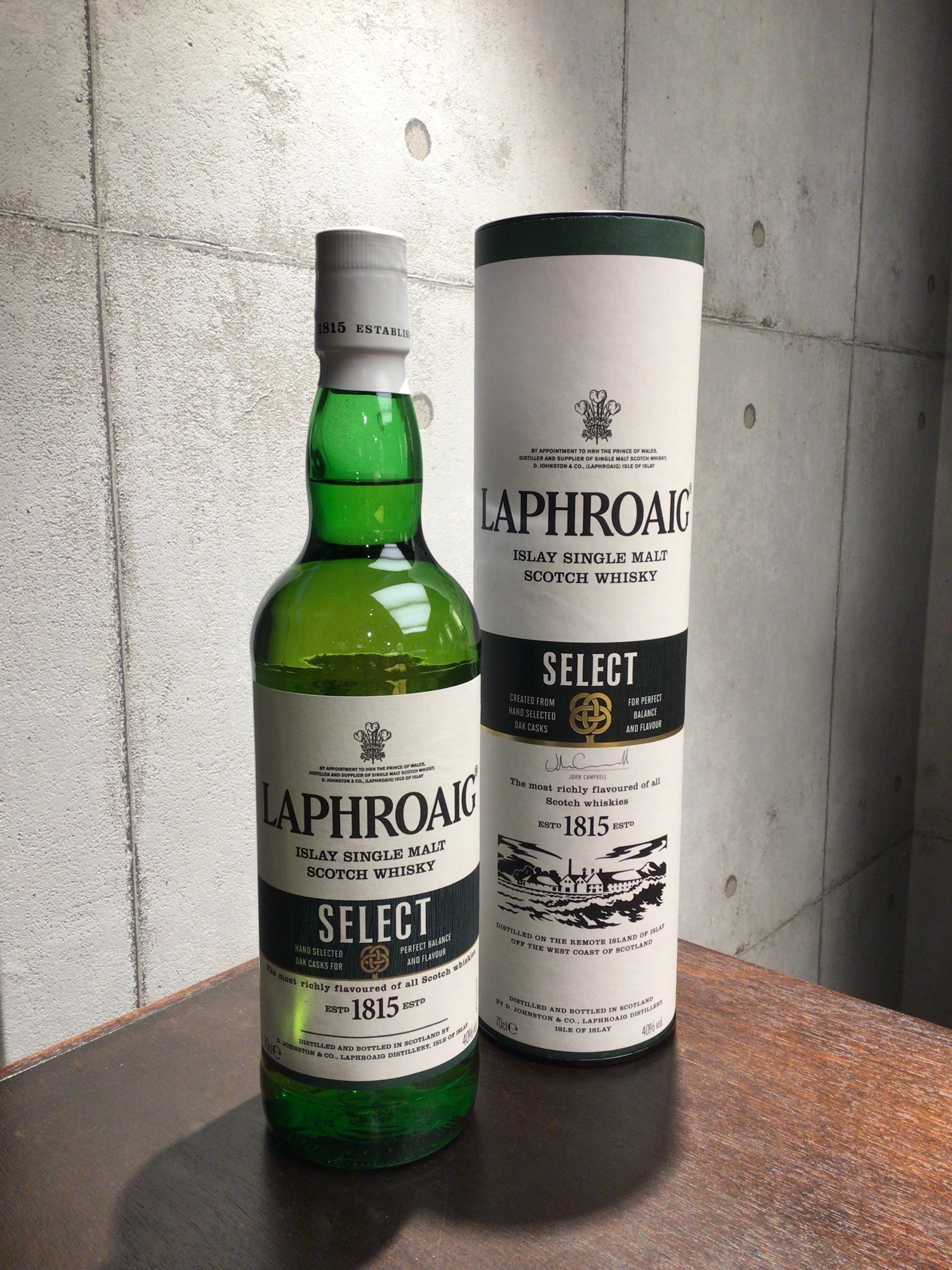 LAPHROAIG ラフロイグセレクト700ml 40ラフロイグコースター付き