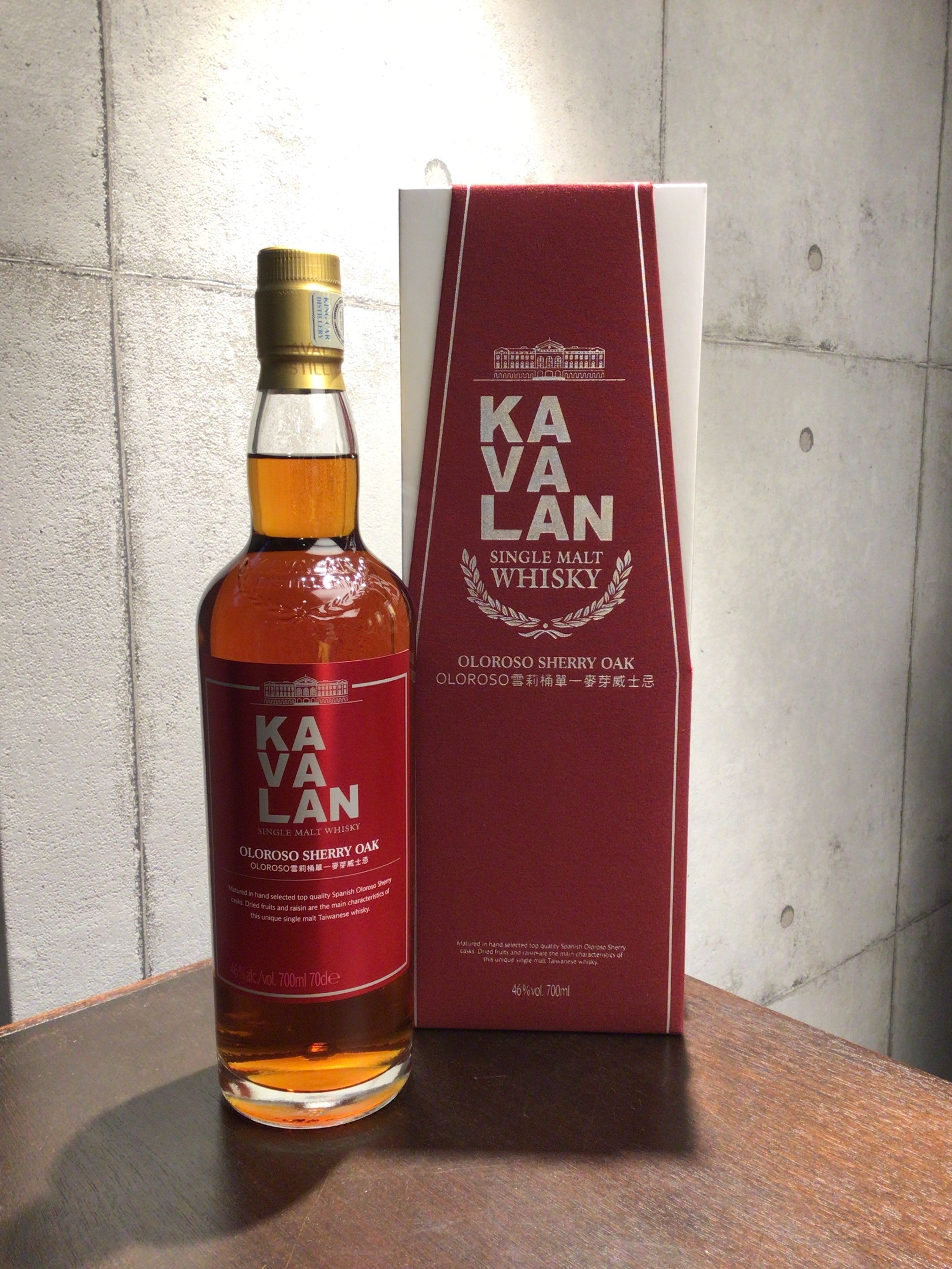 KAVALAN（カバラン）オロロソ シェリー オーク 46％ 700ml - ウイスキー