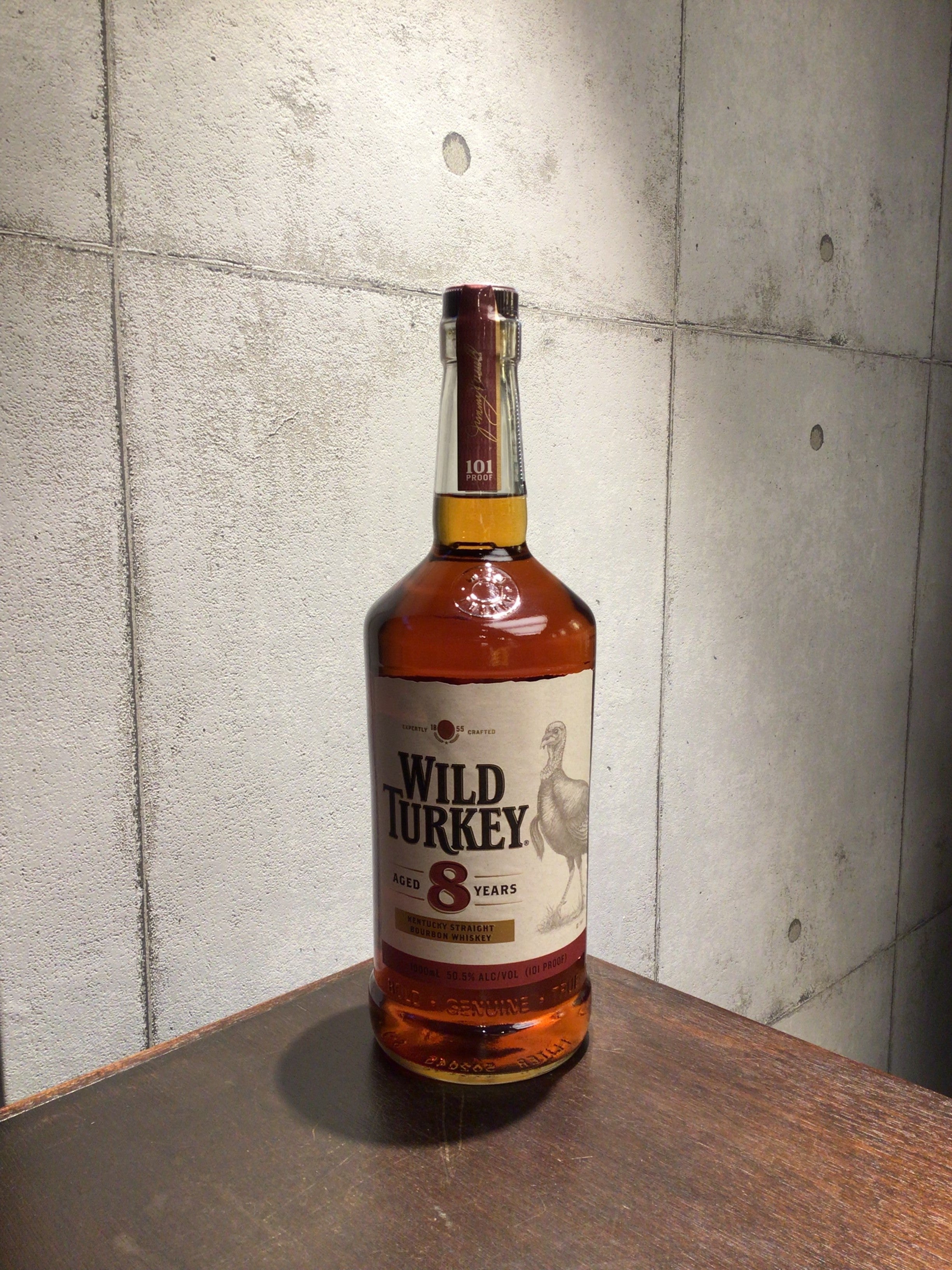 ワイルドターキー WILD TURKEY 8年 旧旧ラベル 750ml アメリカン ...